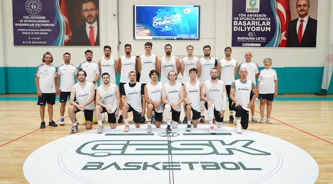 Çayırova Belediyesi Basketbol Takımı sahaya indi