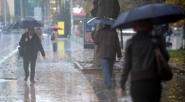 Meteoroloji'den Kocaeli için sağanak uyarısı