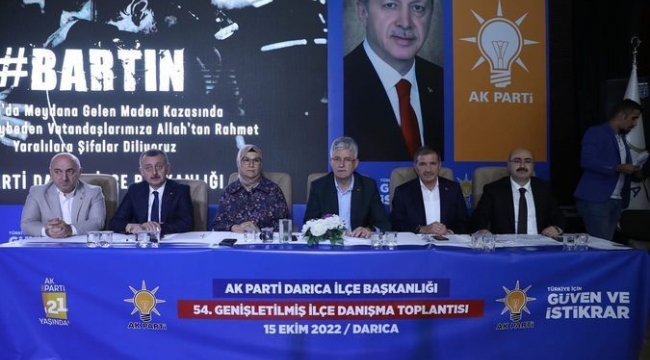 Ak Parti Darıca'da danışma yapıldı