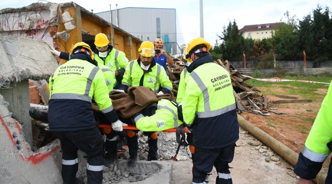 Çayırova Belediyesi arama kurtarma ekibi kuruldu