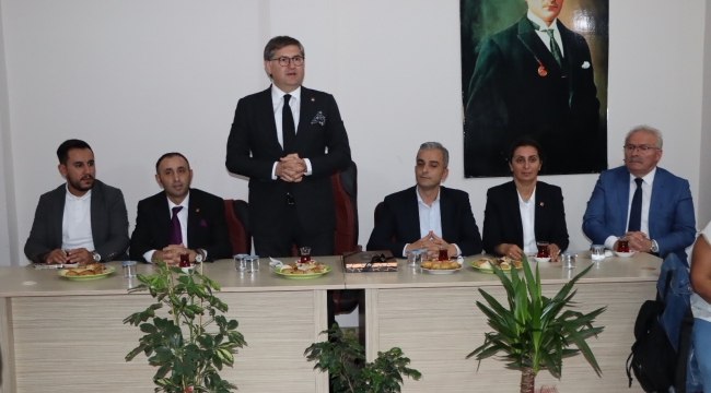 CHP Kocaeli'den yeni seçilen CHP Çayırova'ya ziyaret