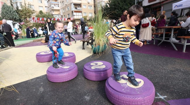 Çocuk Dostu Oyun Sokağı Gebze'de Açıldı