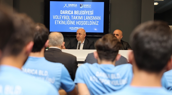 ''Darıca'ya voleybolu sevdirmek istiyoruz''