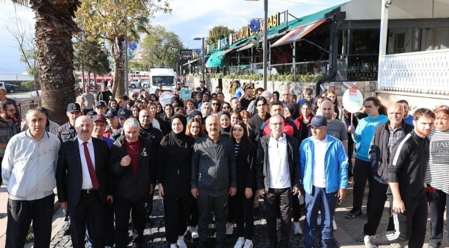 Gebze'de Dünya Yürüyüş Günü Etkinliği düzenlendi