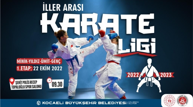 İller arası Karate Ligi Kocaeli'de başlıyor