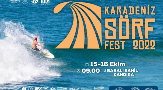 Karadeniz Sörf Festivali'ne davetlisiniz