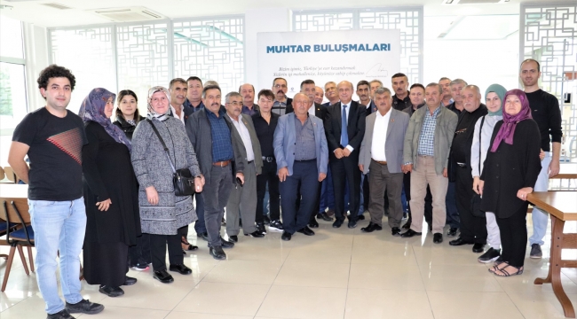 Kocaelili muhtarlar, Darıca'da buluştu