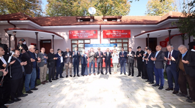 Şehit Yakınları ve Gazi Kültür Evi Hizmet Binası törenle açıldı