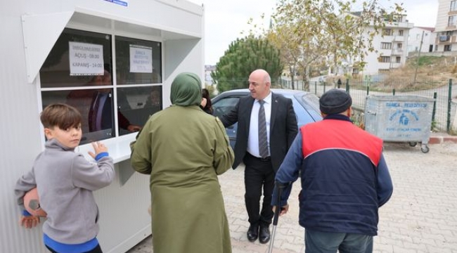 Darıca'ya bir Halk Ekmek büfesi daha açıldı