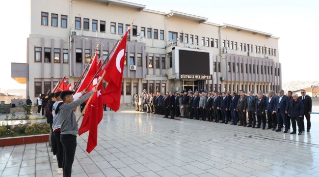 Gazi Mustafa Kemal Atatürk; Dilovası'nda anıldı 