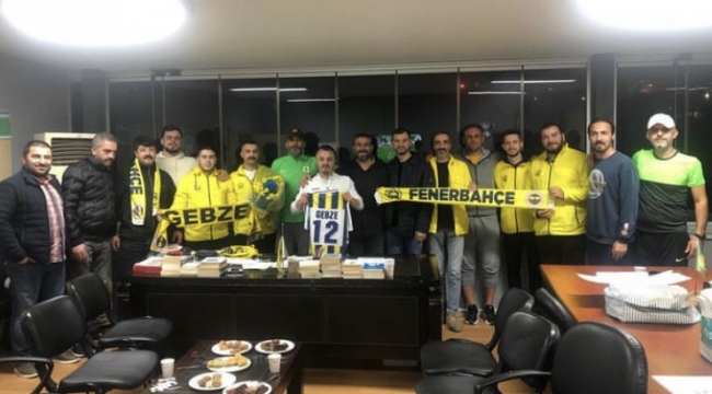 Gebze Fenerbahçeliler Derneği'nden Darıca G.B'ye ziyaret