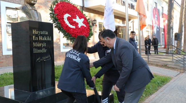 GTÜ'de Ulu Önder Atatürk törenle anıldı