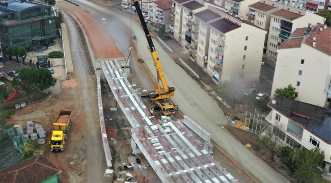 Kuruçeşme Tramvay Hattı'nda yoğun çalışma