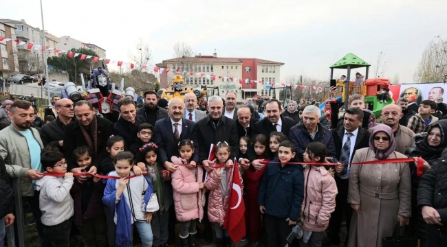 Başkan Büyükgöz'den Cumhuriyetli çocuklara armağan konsept park