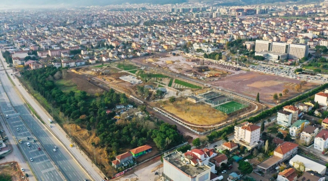 Derince Sağlıklı Yaşam Parkı şekilleniyor