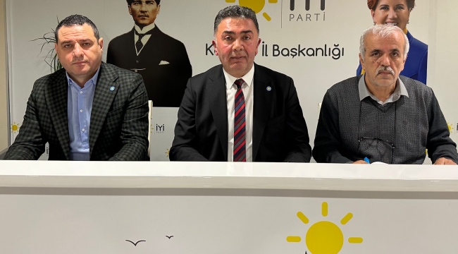 İyi Parti'de Nusret Acur il başkanlığına adaylığını açıkladı