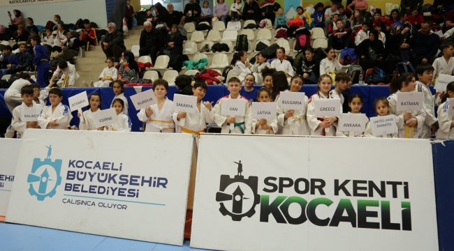 Kocaeli'de Judo Şampiyonası heyecanı yaşandı