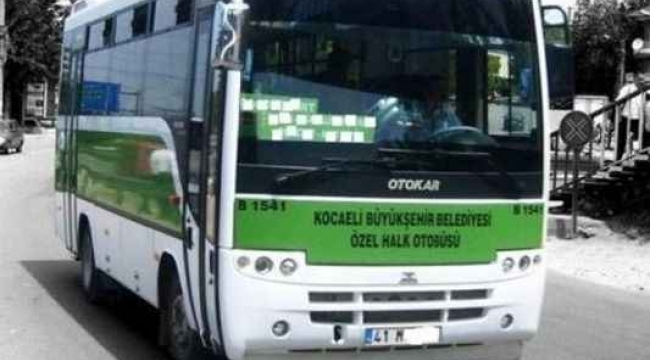 Kocaeli'de toplu taşıma zammı yeni yıla kaldı