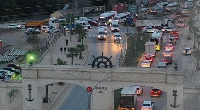 TEİAŞ'ın çalışmaları Darıca trafiğini mahvetti!