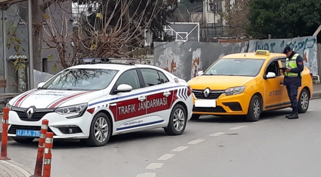 Jandarma'dan feribot yolunda uygulama