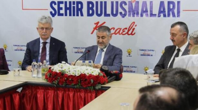 Maliye Bakanı Nebati Kocaeli Ak Parti'yi ziyaret etti