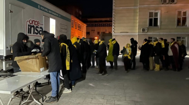 Antikkapı'dan deprem bölgesinde sıcak yemek ve çorba