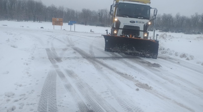 Büyükşehir, Gebze bölgesinde de kar teyakkuzunda