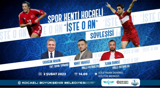 Futbolun unutulmaz yıldızları Kocaeli'de