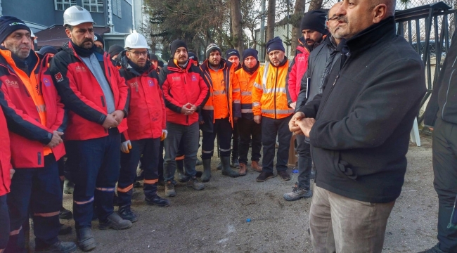 Gebze Ekipleri Defne'de Teyakkuzda