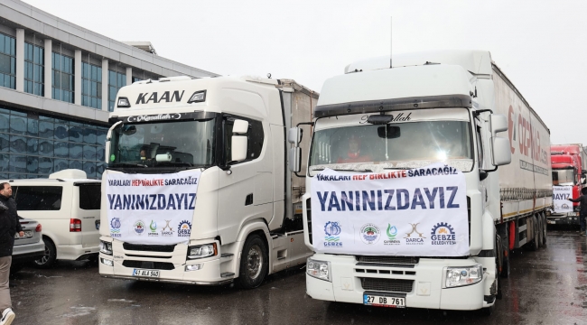 Gebze Ekipleri Tam Teçhizat Hatay'da