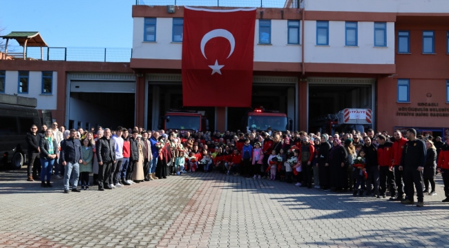 Kahramanlar Kocaeli'ne döndü