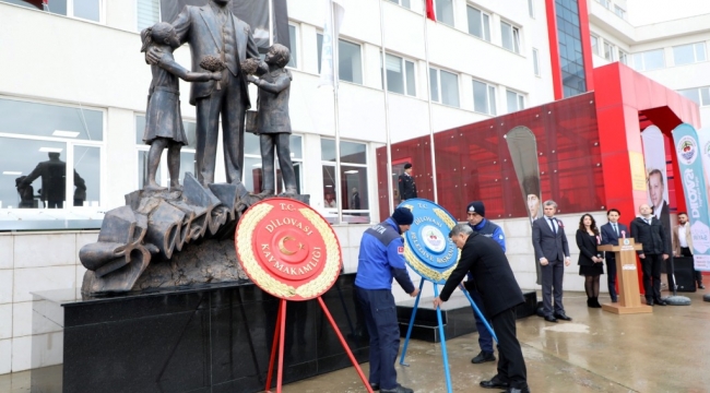 Çanakkale Şehitleri Dilovası'nda anıldı 