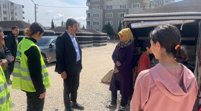 CHP Adıyaman Milletvekili Tutdere'den İzmit Belediyesine dayanışma teşekkürü