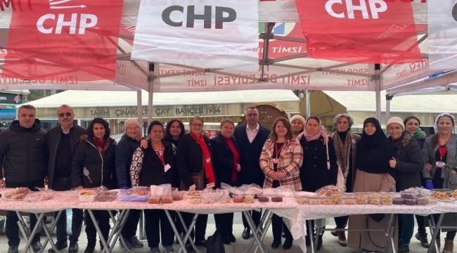 CHP Darıca, depremzedeler yararına kermes düzenledi