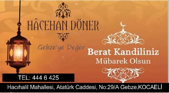 Hacehan Döner, Berat Kandili mesajı