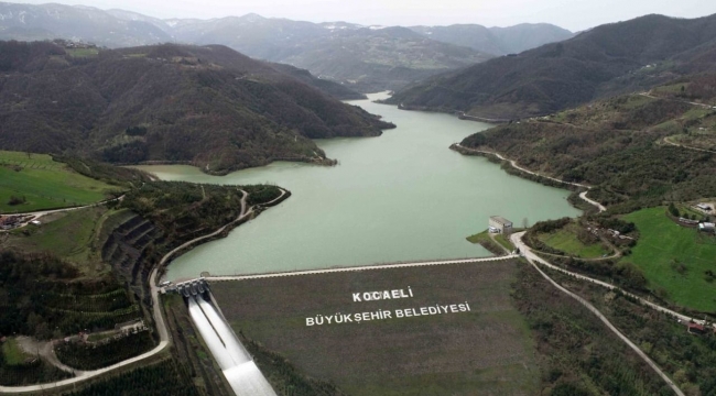 Kocaeli'de barajlar hızla doluyor