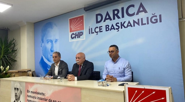 Milletvekili aday adayı Kösali, ilk olarak CHP Darıca'yı ziyaret etti