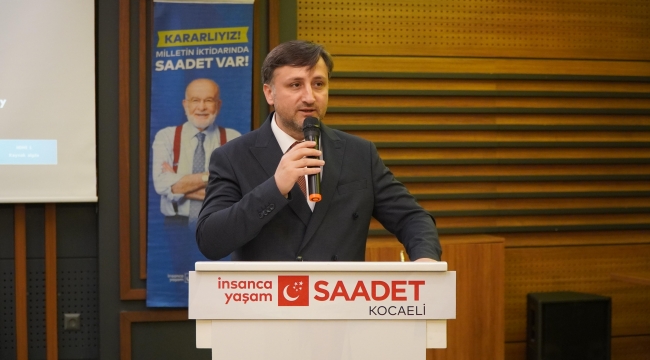 Saadet Kocaeli'de Karargah Başkanı Halil Kayın oldu