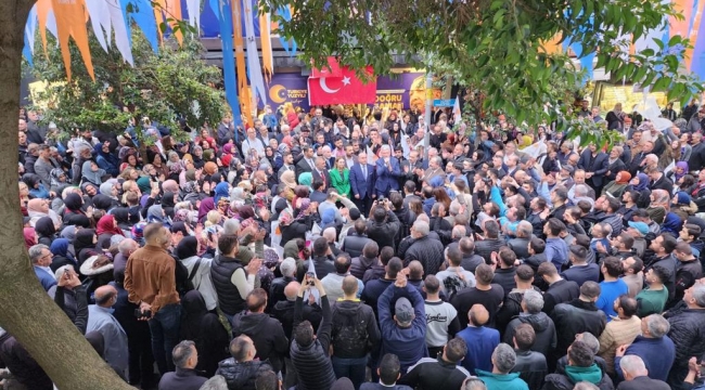 AK Parti'den üst üste miting gibi ofis açılışları