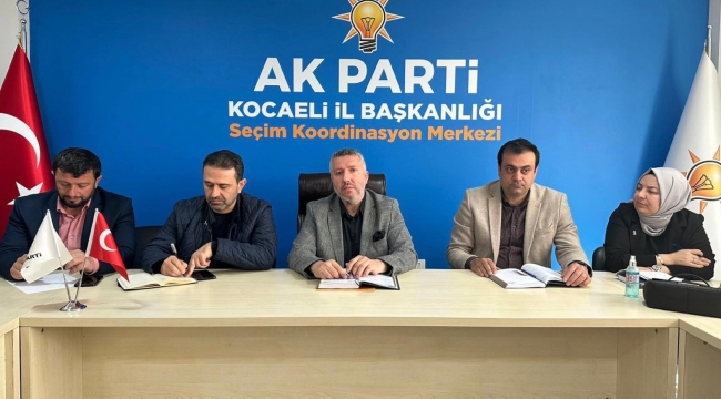 AK Parti Kocaeli SKM, 700 kişiyle çalışacak