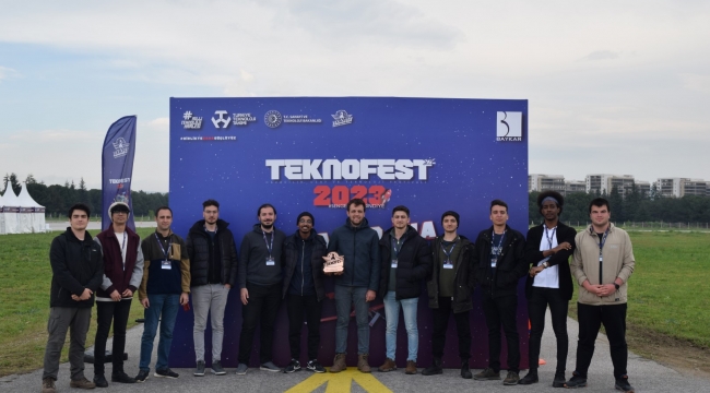 Büyükşehir E-Gençlik takımı Koustech,Teknofest'ten dereceyle döndü 