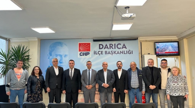 CHP Afyon'dan 14 Mayıs için CHP Darıca'ya destek