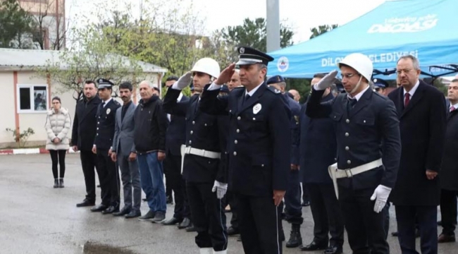 Dilovası'nda Türk Polis Teşkilatı'nın kuruluş yıldönümü kutlandı 