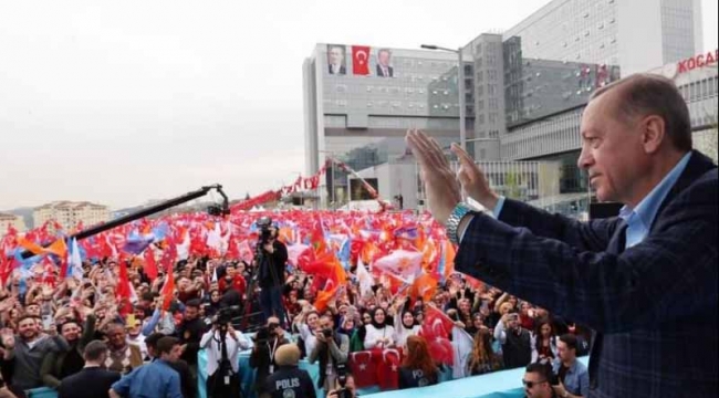 Erdoğan'dan Kocaeli'ye teşekkür