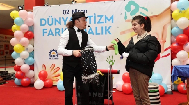 Gebze'de Otizm Farkındalık Günü etkinliği