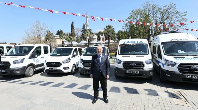 Gebze'nin araç filosu güçleniyor