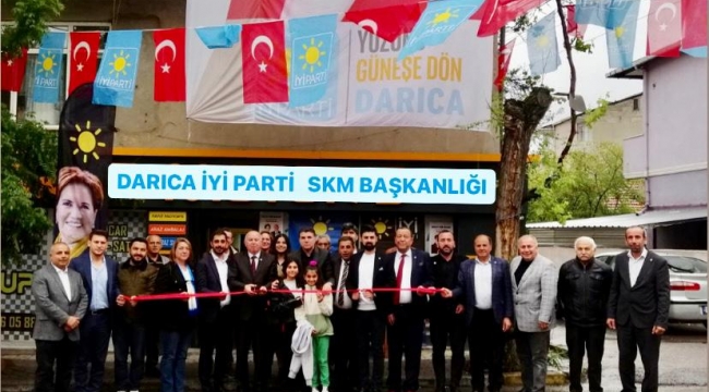 İYİ Parti Darıca'dan iki tane SKM açılışı 