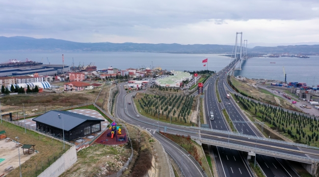 Köprü manzaralı seyir terası Dilovası'nın yaşam kalitesini artıracak