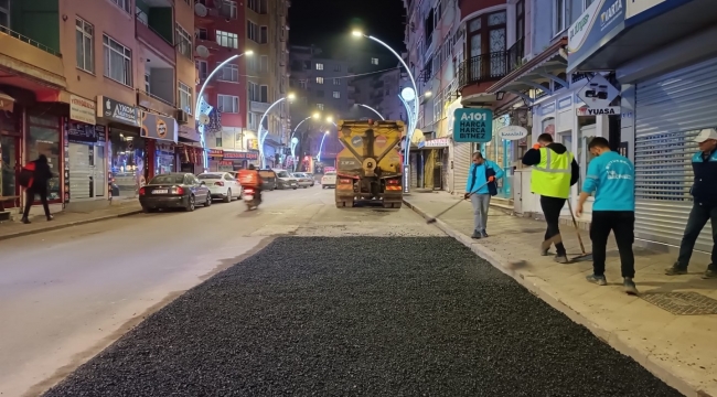 Yol Bakım Timi bozuk yol bırakmıyor