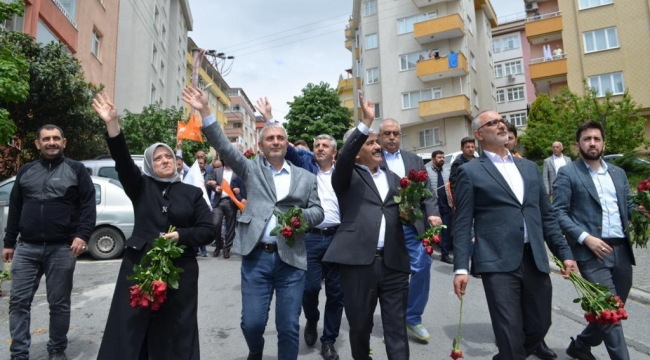 Hülagü, Katırcıoğlu ve Soba, Gebze'de vatandaşlarla buluştu